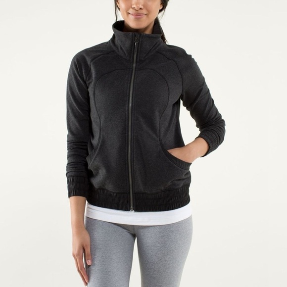 lululemon athletica Jackets & Blazers - Lululemon Blissed Out Jacket in Black Size 6